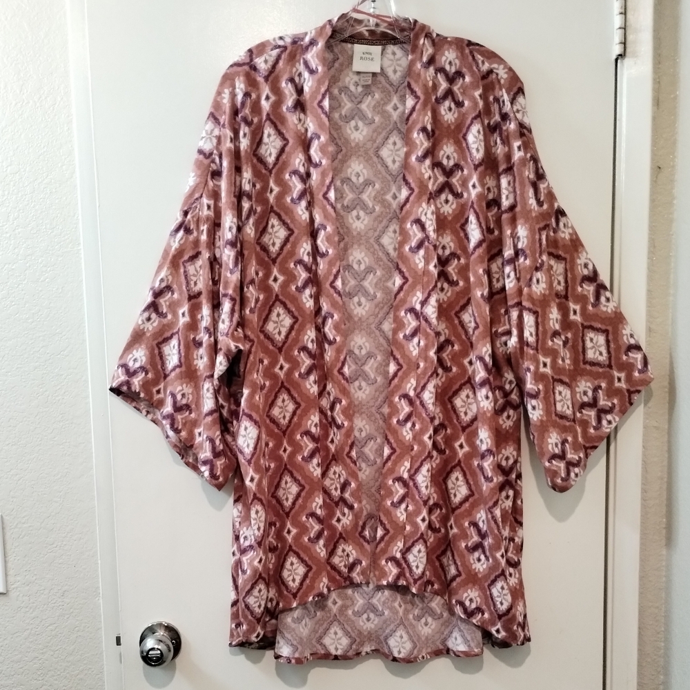 Knox Rose Kimono Brown Design Size XL / XXL